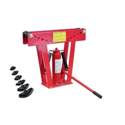 vidaXL 12 - Tonelada Doblador Hidráulico de Barra de Tubo con 6 Matrices Discount