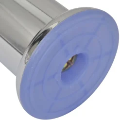 vidaXL Accesorios Para Sofás-4 Patas Redondas para Sofá 60 mm (Color Cromo)