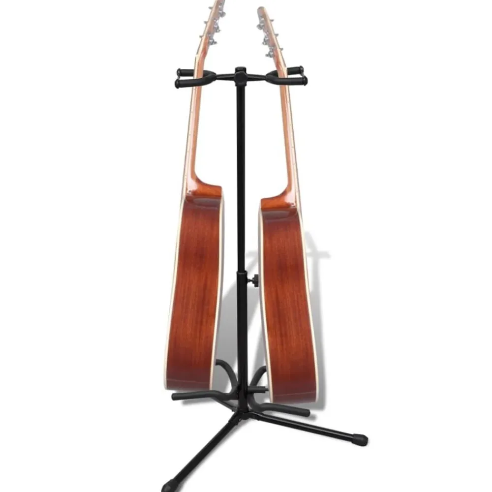 vidaXL Ajustable Soporte Doblado De Guitarra Plegable Best