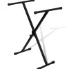 vidaXL Arte Y Ocio-Ajustable Soporte Solo De Teclado Musical Marco-X
