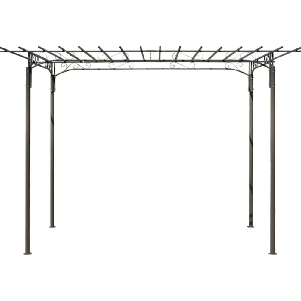 vidaXL Arco de rosa de jardín glorieta de acero decoración de jardín Online