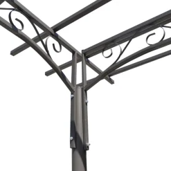 vidaXL Arco de rosa de jardín glorieta de acero decoración de jardín Online