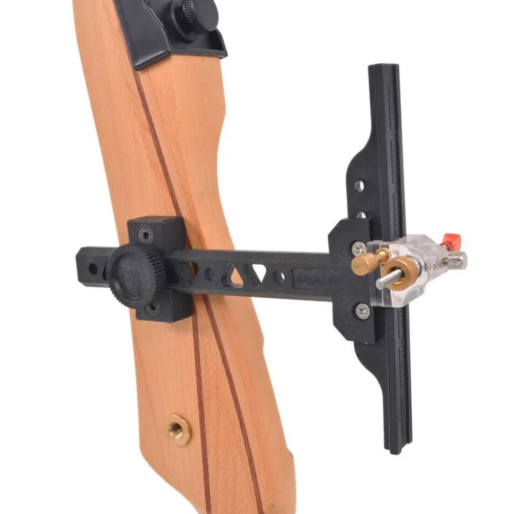vidaXL Actividades Al Aire Libre-Arco recurvo para adultos 68", 32 libras