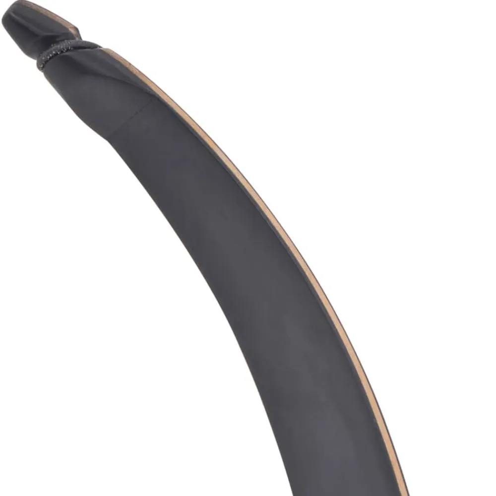 vidaXL Actividades Al Aire Libre-Arco recurvo para adultos 68", 30 libras
