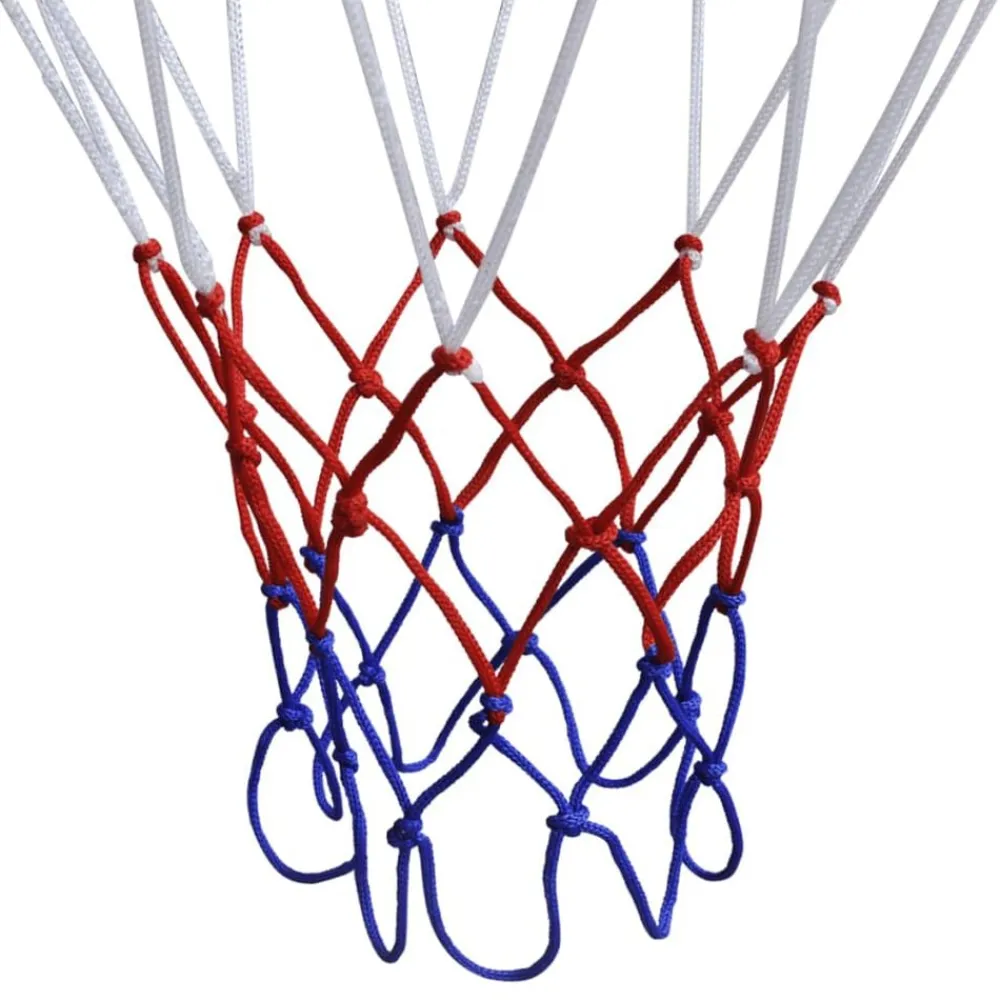 vidaXL Juguetes-Aro de baloncesto con red y tablero, pelota y pompa, naranja