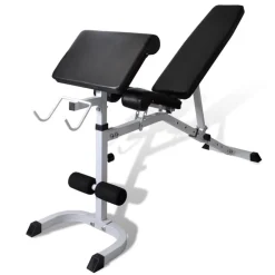 vidaXL Banco de entrenamiento multiejercicio Best