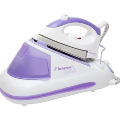 Bestron Estación de planchado de vapor 2600 W 800 ml morada Morado Best