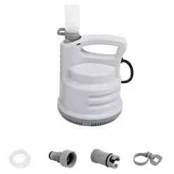 Bestway Bomba de desagüe para piscina blanca Outlet