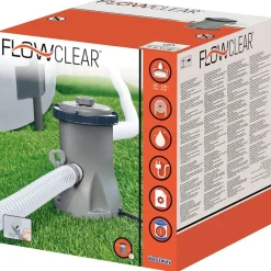 Bestway Piscina Y Spa-Bomba de filtro de piscina Flowclear 330 gal