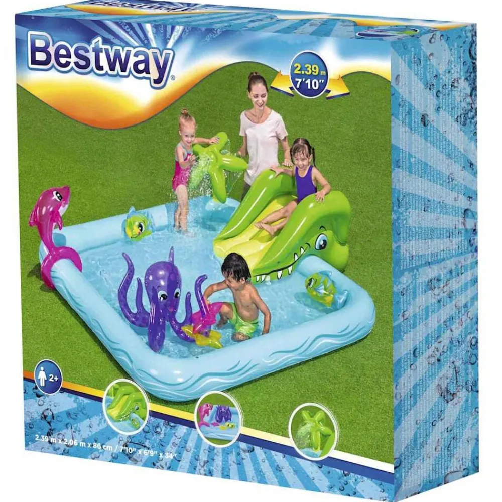 Bestway Centro de juegos acuario fantástico 239x206x86 cm Sale