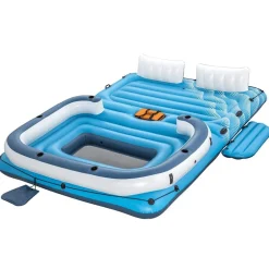 Bestway Piscina Y Spa-Cochoneta isla Tropical Breeze 389x274 cm 43105