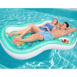 Bestway Colchoneta hinchable Double Designer 224x174 cm