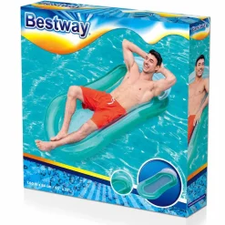 Bestway Piscina Y Spa-Colchoneta hinchable para piscina Aqua Lounge