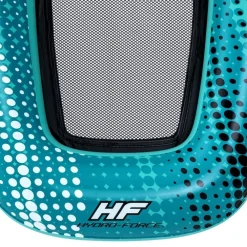 Bestway Colchoneta hinchable piscina Hydro Force malla azul 188x109 cm New