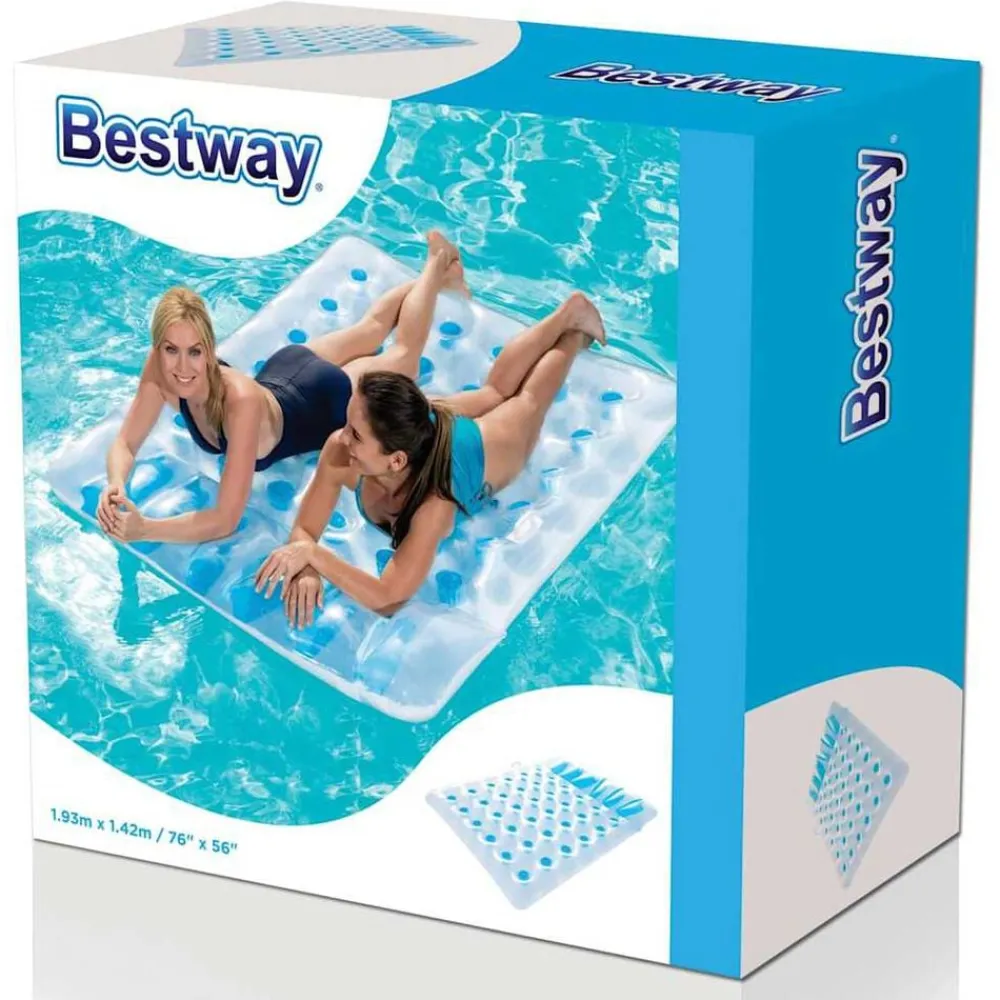 Bestway Piscina Y Spa-Colchoneta hinchable doble