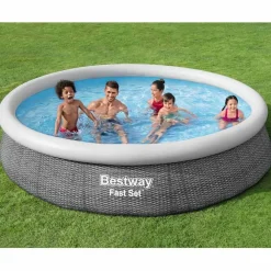Bestway Piscina Y Spa-Conjunto de piscina redonda 366x76 cm