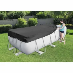 Bestway Cubierta para piscina Flowclear 404x201 cm Discount