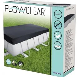 Bestway Piscina Y Spa-Cubierta para piscina Flowclear 404x201 cm