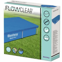 Bestway Cubierta para piscina Flowclear 221x150 cm Clearance