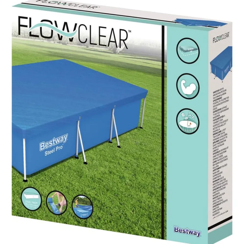 Bestway Piscina Y Spa-Cubierta para piscina Flowclear 304x205x66 cm