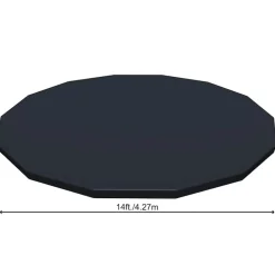 Bestway Piscina Y Spa-Cubierta para piscina Flowclear 427 cm