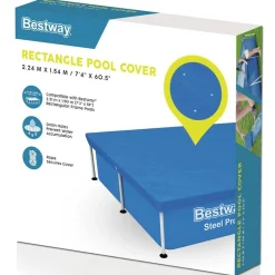 Bestway Cubierta para piscina Flowclear 221x150 cm Best