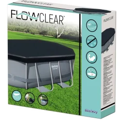 Bestway Piscina Y Spa-Cubierta para piscina Flowclear 300x200 cm