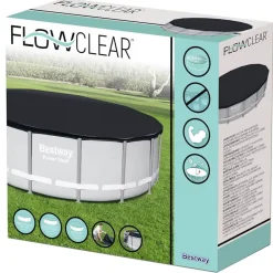 Bestway Piscina Y Spa-Cubierta para piscina Flowclear 488 cm