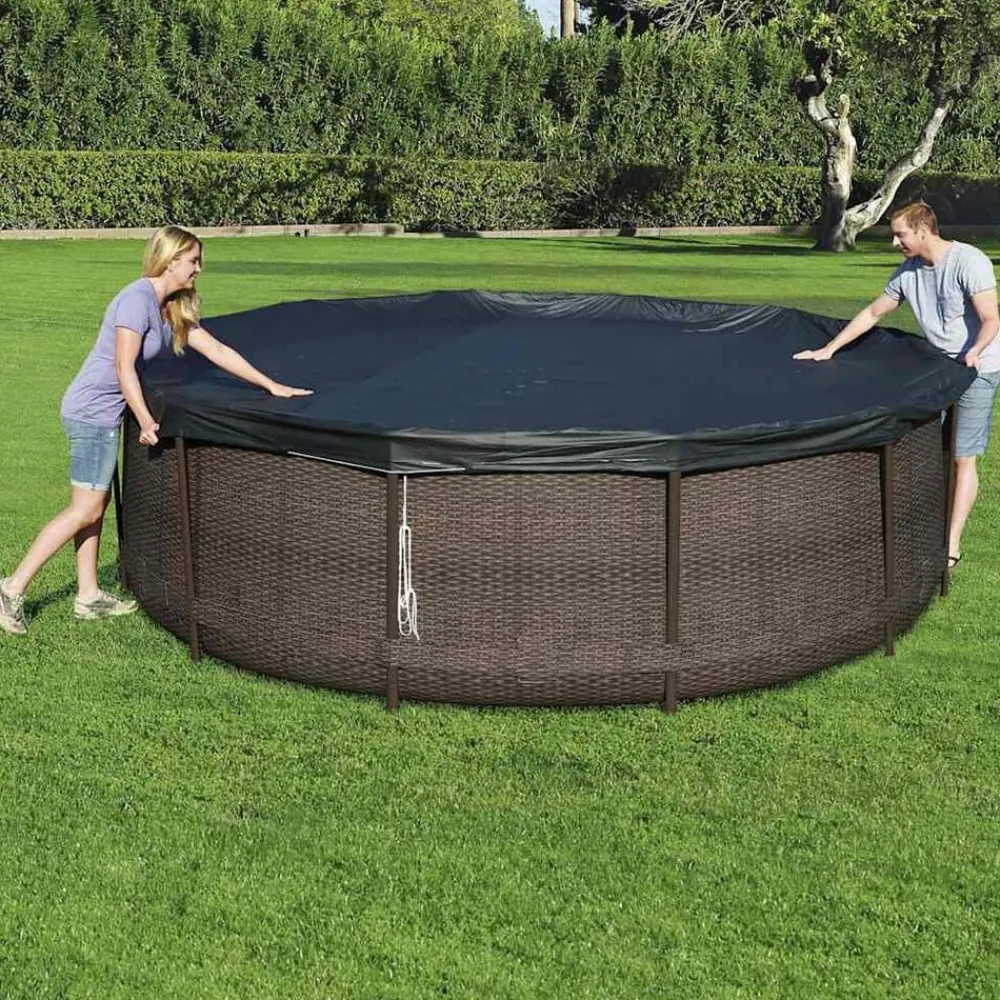 Bestway Piscina Y Spa-Cubierta para piscina Flowclear 366 cm