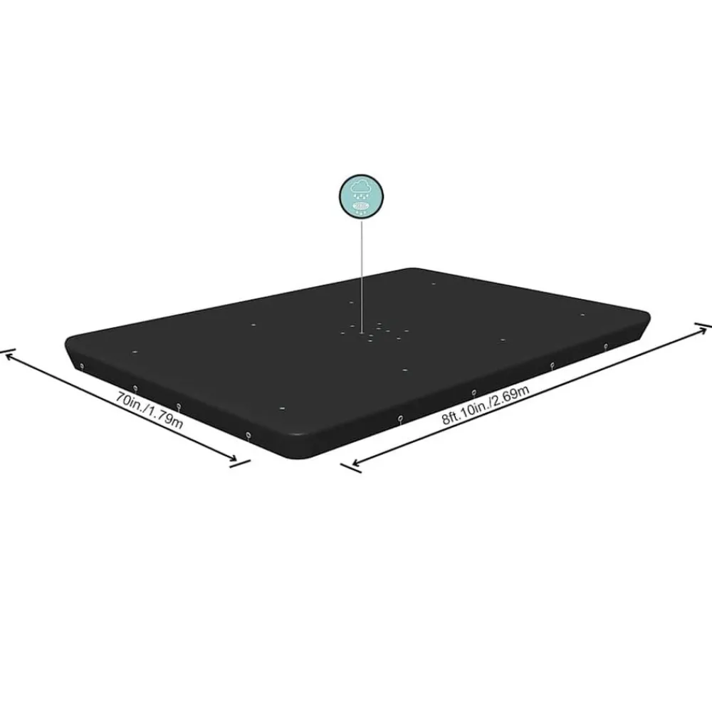 Bestway Cubierta para piscina Flowclear 269x179 cm New