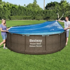 Bestway Cubierta solar para piscina Flowclear 356 cm Sale
