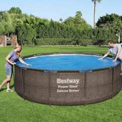 Bestway Cubierta solar para piscina Flowclear 356 cm Sale
