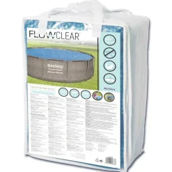 Bestway Cubierta solar para piscina Flowclear 356 cm Sale
