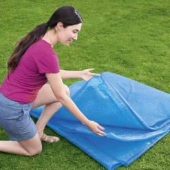 Bestway Cubierta solar para piscina Flowclear 549 cm Hot