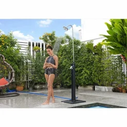 Bestway Ducha de exterior Solar Flow negro 8 L
