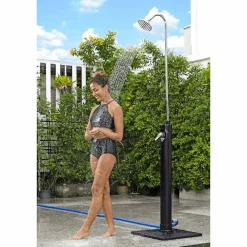 Bestway Ducha de exterior Solar Flow negro 8 L