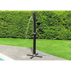 Bestway Piscina Y Spa-Ducha de exterior Solar Flow negro 20 L