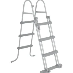 Bestway Piscina Y Spa-Escalera de piscina de 4 peldaños Flowclear 107 cm