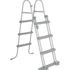 Bestway Escalera de piscina de 4 escalones Flowclear 107 cm Clearance
