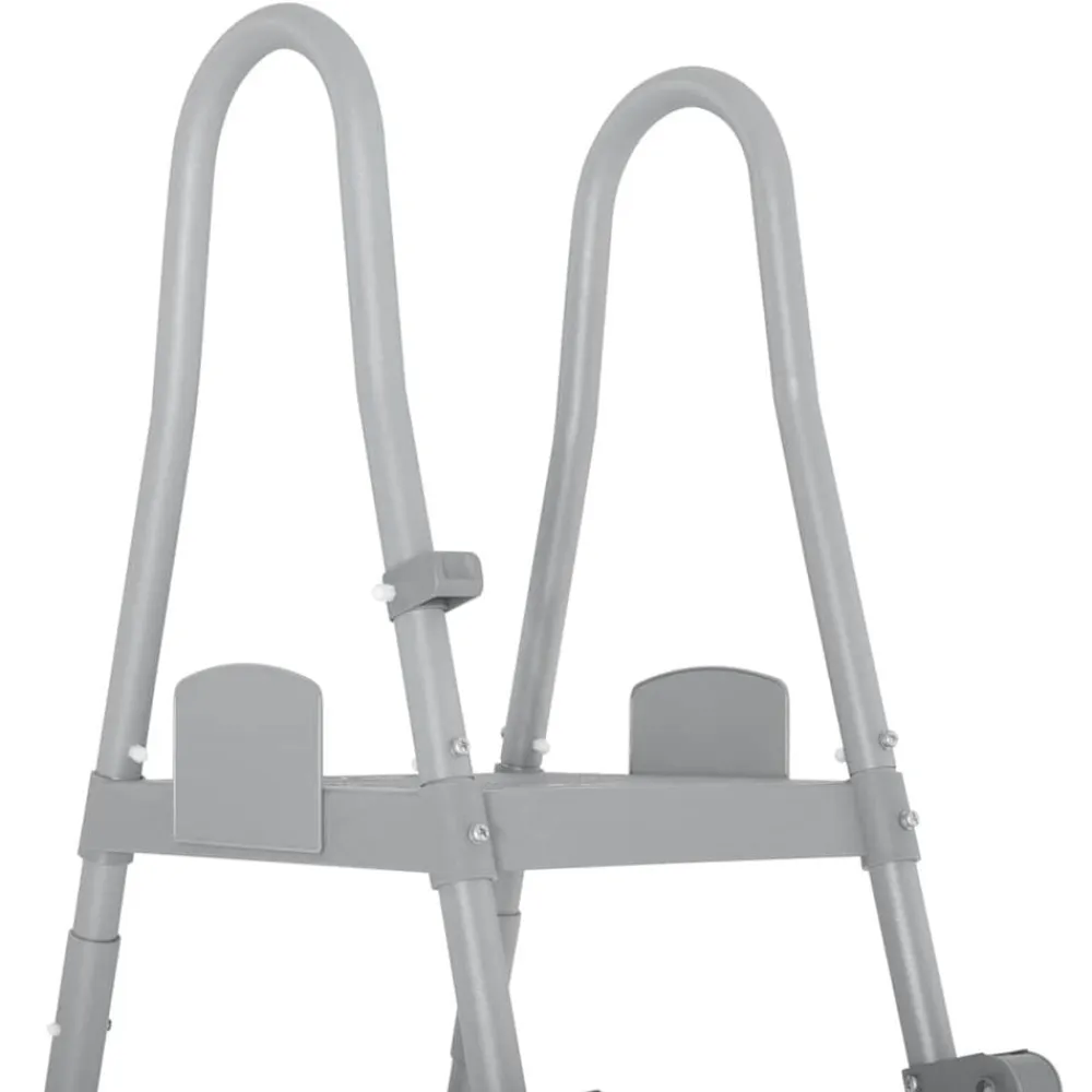 Bestway Piscina Y Spa-Escalera de seguridad para piscina 4 peldaños Flowclear 132 cm