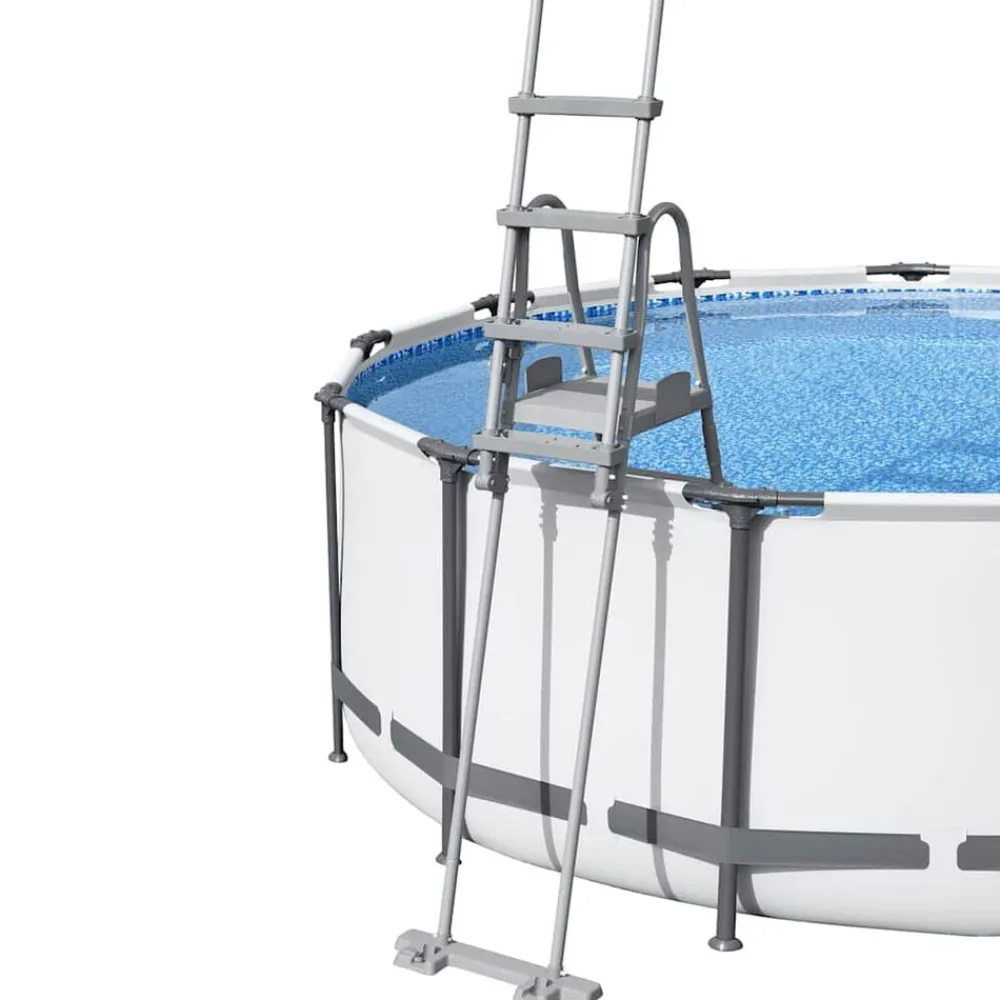 Bestway Piscina Y Spa-Escalera de seguridad para piscina 4 peldaños Flowclear 132 cm