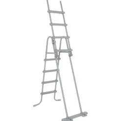 Bestway Piscina Y Spa-Escalera de seguridad para piscina 4 peldaños Flowclear 122 cm