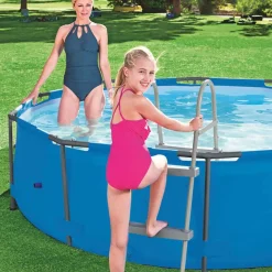 Bestway Escalera para piscina 2 peldaños Flowclear 84 cm