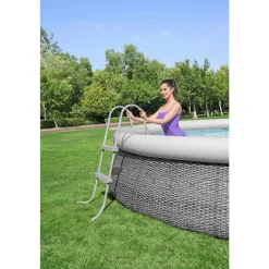 Bestway Piscina Y Spa-Escalera para piscina 2 peldaños Flowclear 84 cm