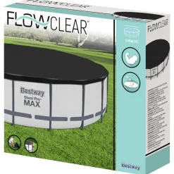 Bestway Flowclear Cubierta para piscina Fast Set 555 cm