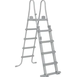 Bestway Piscina Y Spa-Flowclear Escalera de piscina de seguridad 4 escalones 132 cm