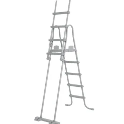 Bestway Piscina Y Spa-Flowclear Escalera de piscina de seguridad 4 escalones 132 cm