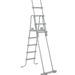 Bestway Piscina Y Spa-Flowclear Escalera de piscina de seguridad 4 escalones 132 cm