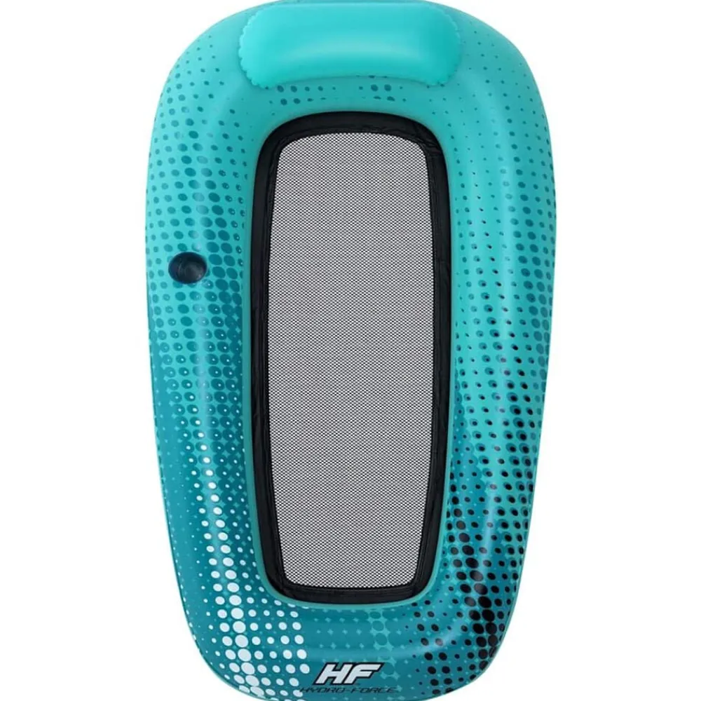 Bestway Hydro Force Tumbona flotante de malla azul 188x109 cm