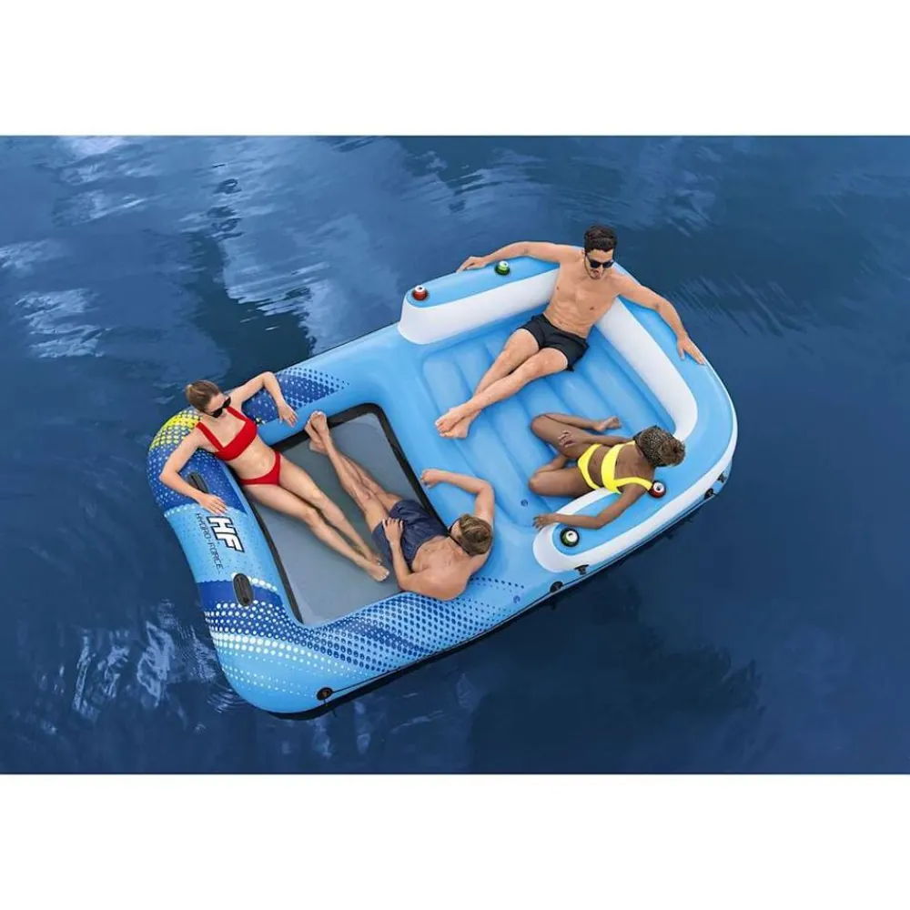 Bestway Piscina Y Spa-Isla hinchable Hydro Force 305x186x58 cm